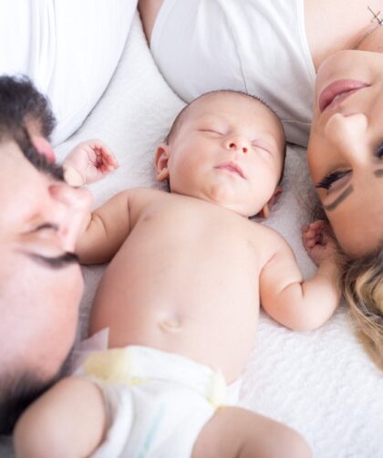 family, newborn, baby