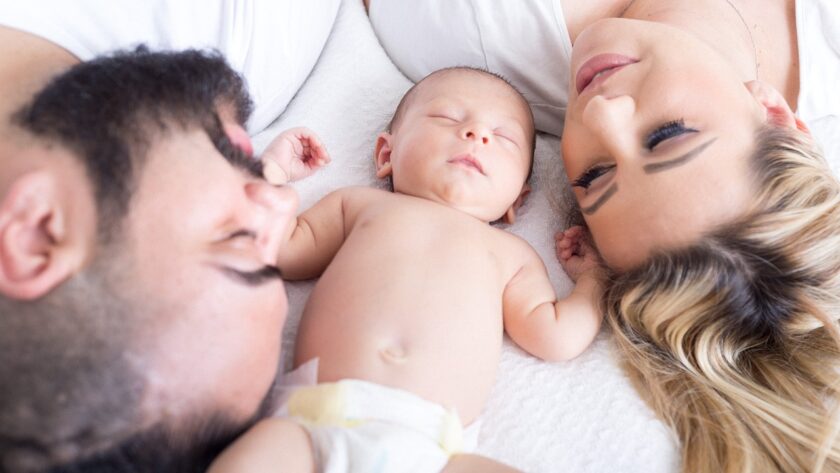 family, newborn, baby